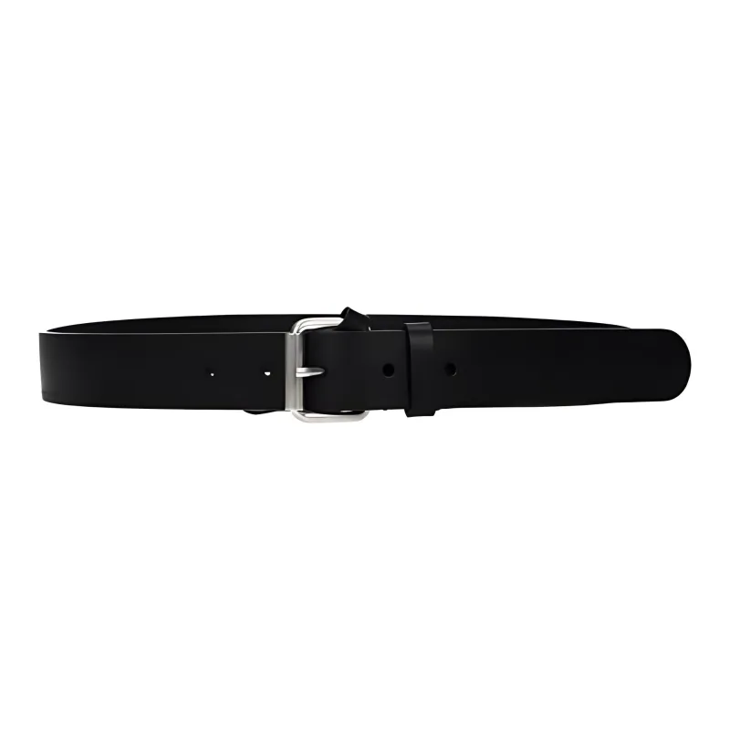 Balenciaga Leather Belts Men Green-1