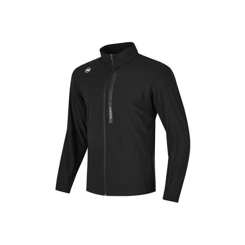 Skechers Jackets Coats Men's Carbon Black-0