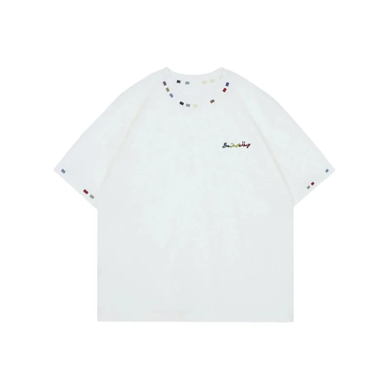 TESTUNG T Shirt Unisex Pure White Color-6