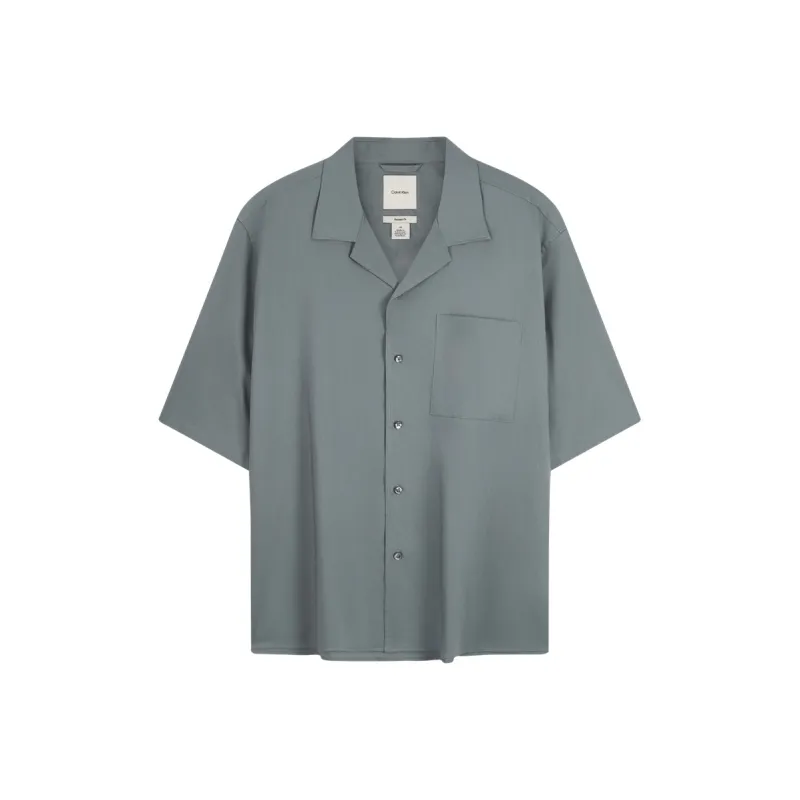 CALVIN KLEIN Shirt Men's RMG Cloud Trace Gray-0