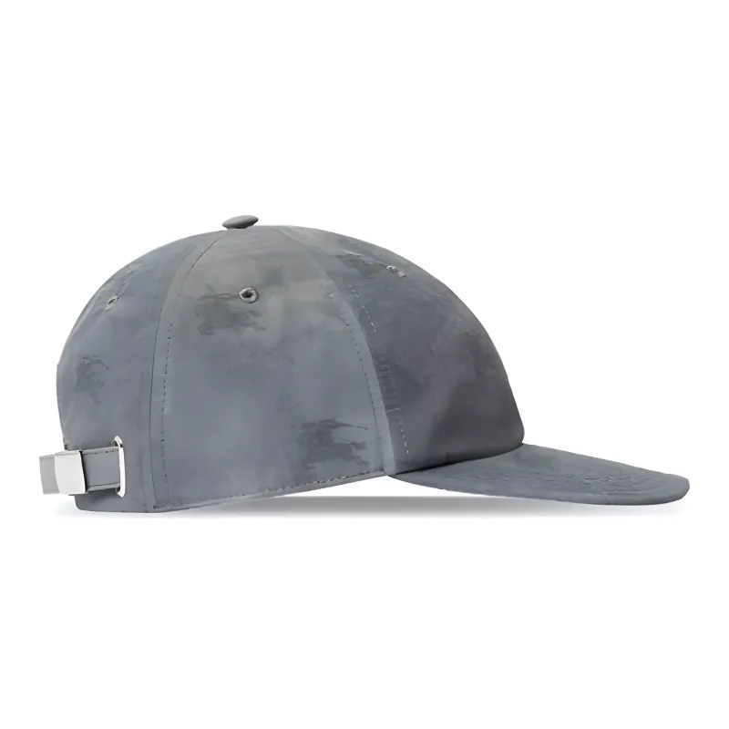 Burberry Cotton Baseball Caps Men's Blue-2