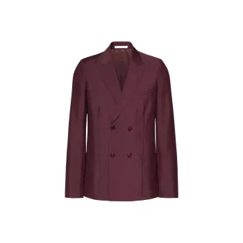 Valentino Double Breasted Long Sleeved Jacket