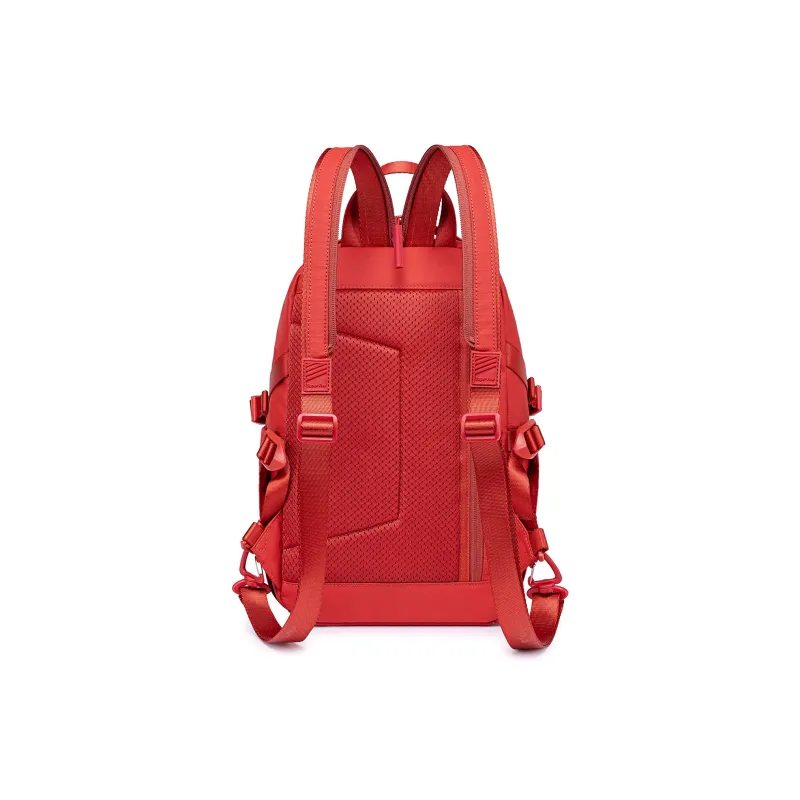 Super Five Polyester Backpack Regular Unisex Black/Orange/Gray/Ecru-10
