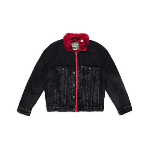 Levi's Denim Jacket Men's Pitch Black Gray