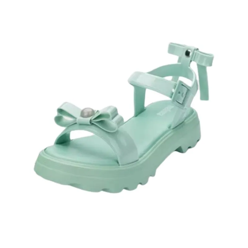 MELISSA GIRLBOW One Strap Sandals Women's Green-1