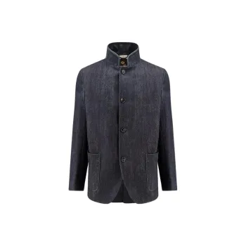 Loro Piana Long Sleeved Button Up Jacket