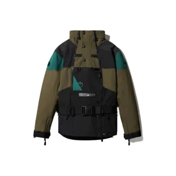 THE NORTH FACE Waterproof And Windproof Windbreaker Jacket Men's Olive Green