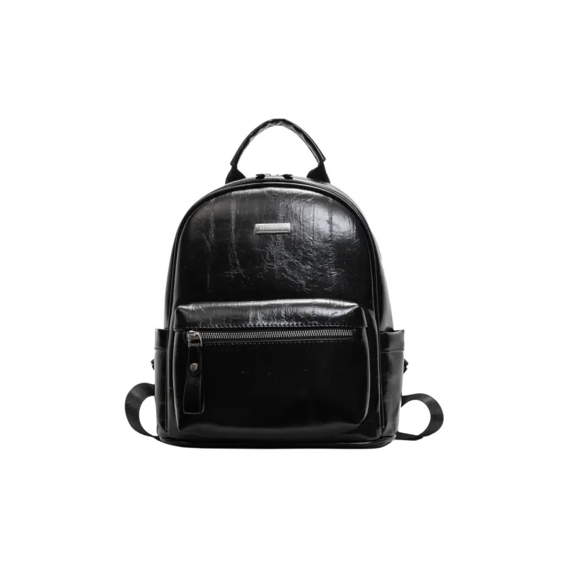 Miss Angel PU Backpack Women's White, Gray, Black, Pink, Brown-5