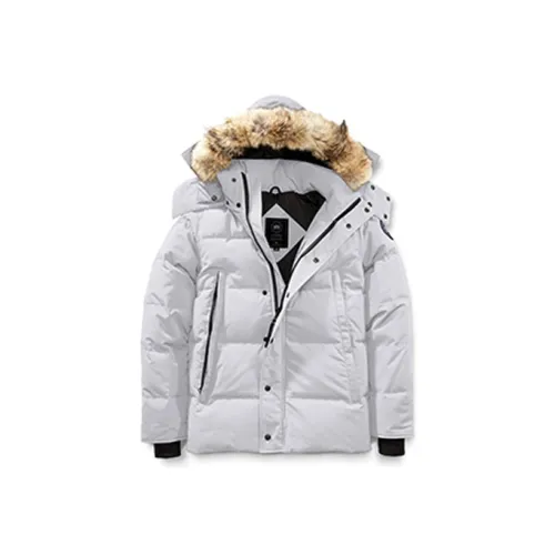 Canada Goose Wyndham Series Down Jacket Men's Silver Birch