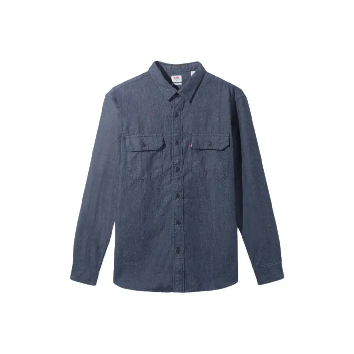 Levis Denim Jackets Men Blue-0