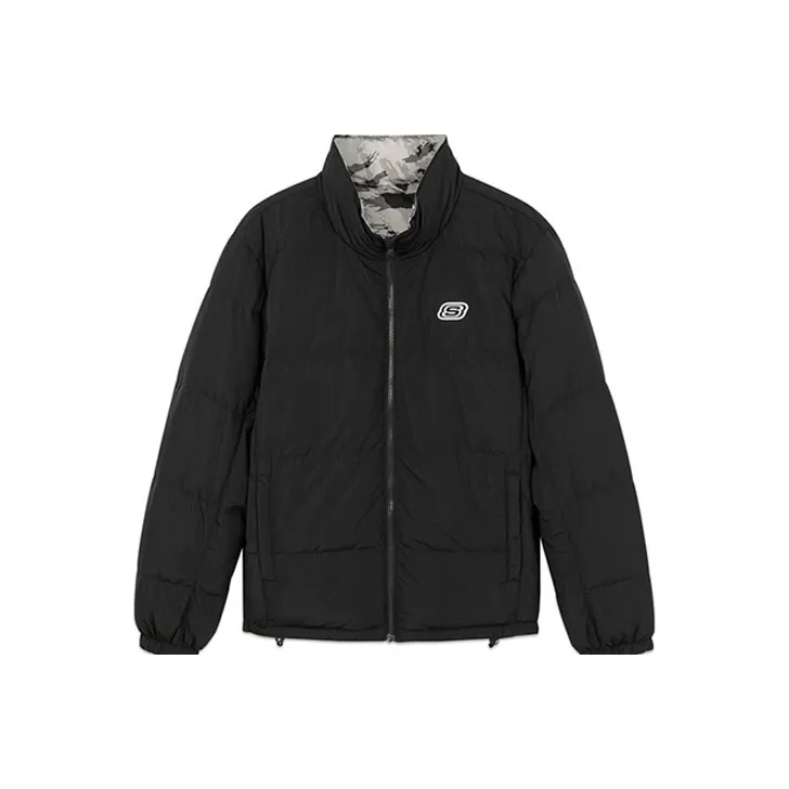 Skechers Down Jackets Men Carbon Black 0018-0