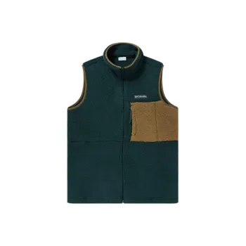 Columbia Vests Men Green