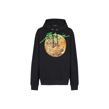 BALMAIN Universe & Planet print Hoodie