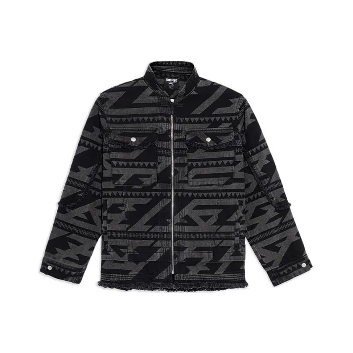 LiNing Badfive Denim Jacket Men's Black-0