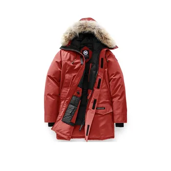Canada Goose Down Jacket Fusion Fit Edition Men's Maple Leaf Red