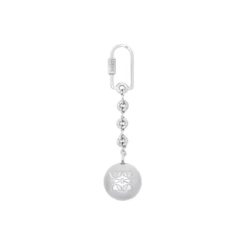 LOEWE Anagram Pebble Keyring