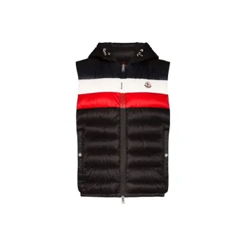 Moncler FW21 Vests Men Black
