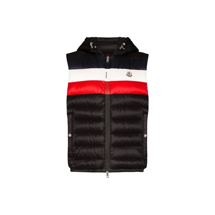 Moncler FW21 Vests Men Black-0