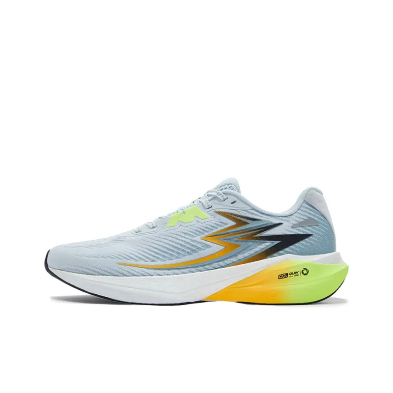 361° Flying Flame Team Anti Slip Wear Resistant Low Top Running Shoes Men's Glass Blue-0