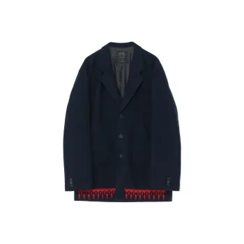 Yohji Yamamoto Business Suit Unisex Marine Blue
