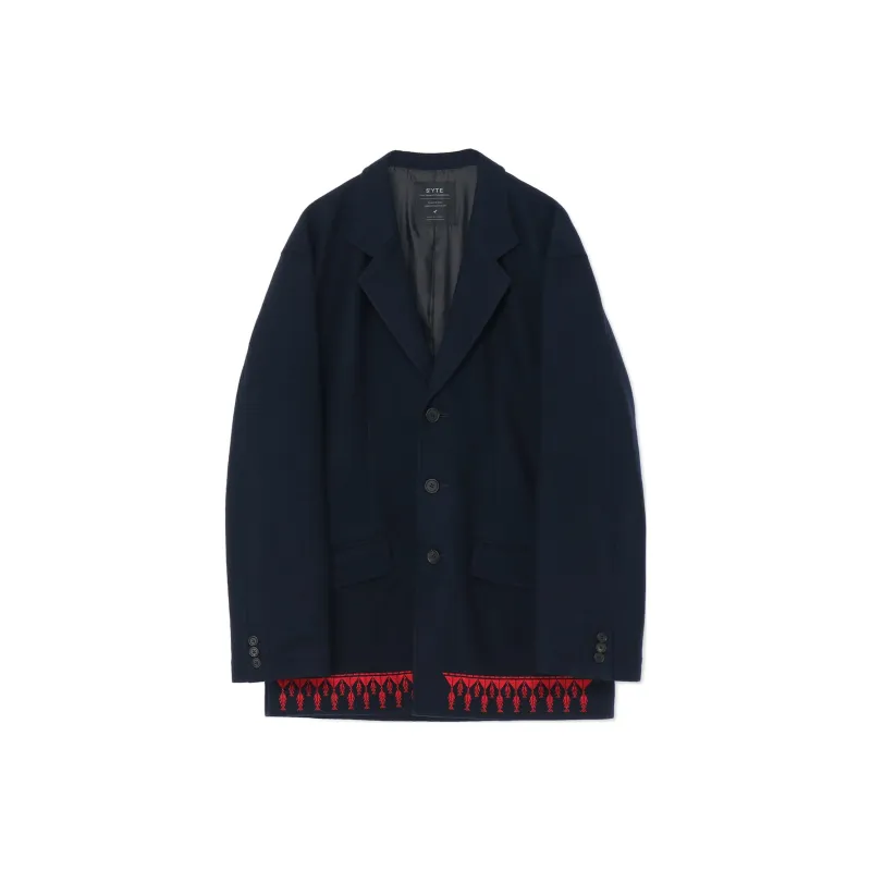 Yohji Yamamoto Business Suit Unisex Marine Blue-0
