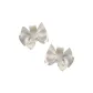 White Princess Head Bowknot Claw Clip (1 Pair)