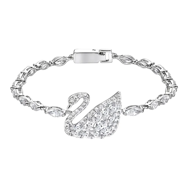 Swarovski SWAN LAKE Bracelets Women's Silver-0