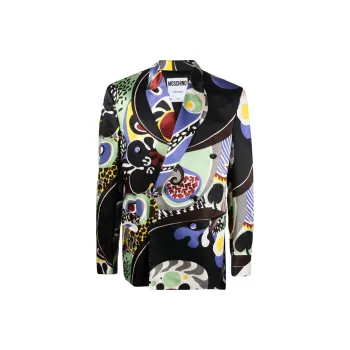 MOSCHINO Business Suits Men Black