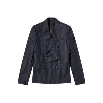 AMIRI Repeating Double Breasted Blazer