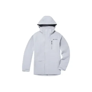Columbia Windbreaker Jackets Men White