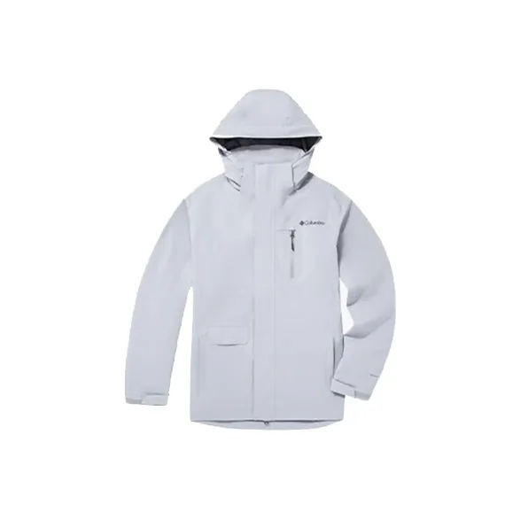 Columbia Windbreaker Jackets Men White-0
