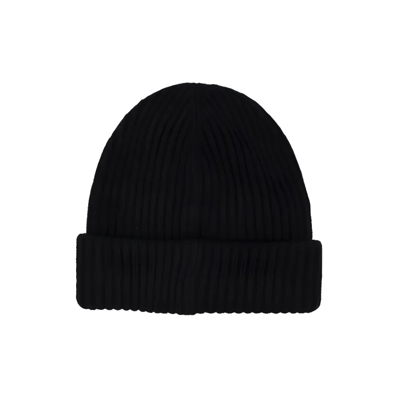 GANNI Wool-blend Ribbed-knit Beanie Hat-1