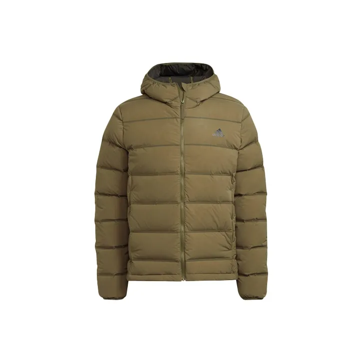 Adidas Helionic Down Jacket Men's Green-0
