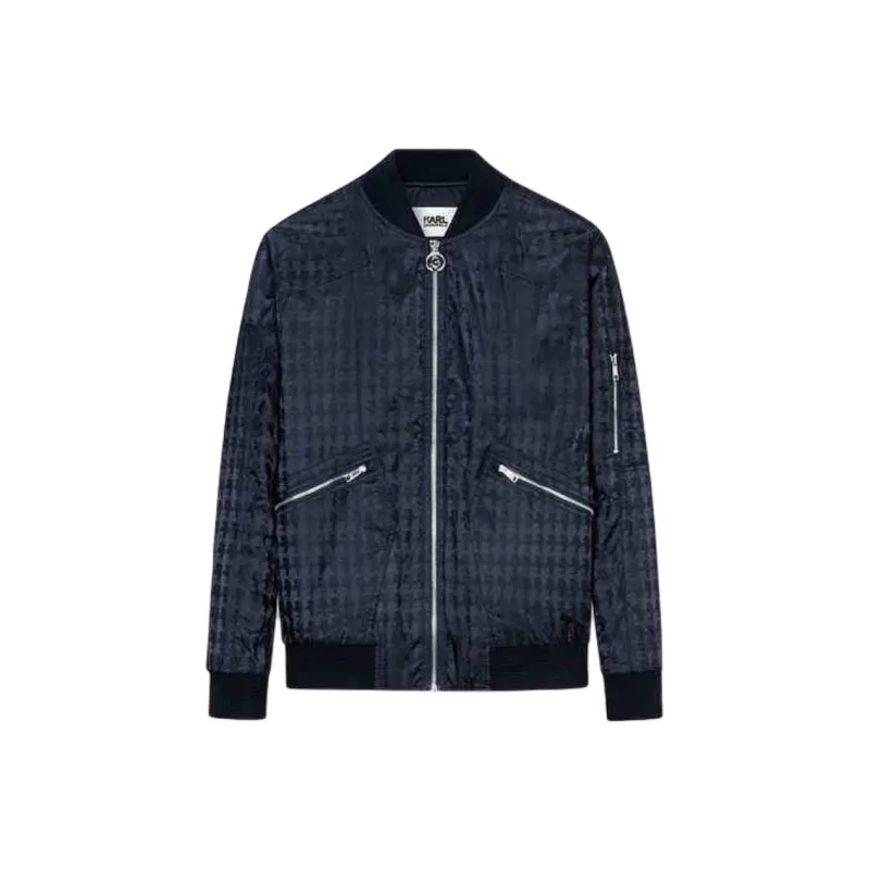 KARL LAGERFELD FW23 Jacket Men's Navy Blue-0