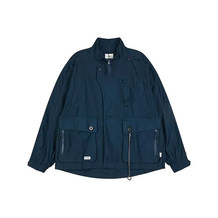 FOSS Jackets Unisex Navy Blue-0