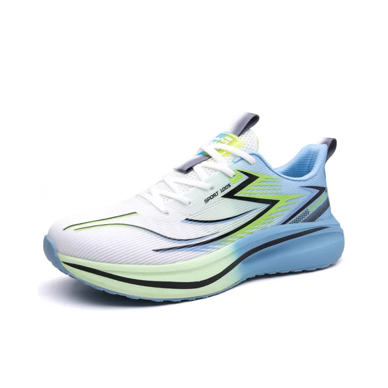 MEKY Cushioning, Slip Resistant, And Abrasion Resistant Low Top Physical Fitness Test Physical Exam Running Shoes Men's-5