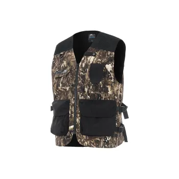 ENSHADOWER Vest Unisex Black With Camouflage