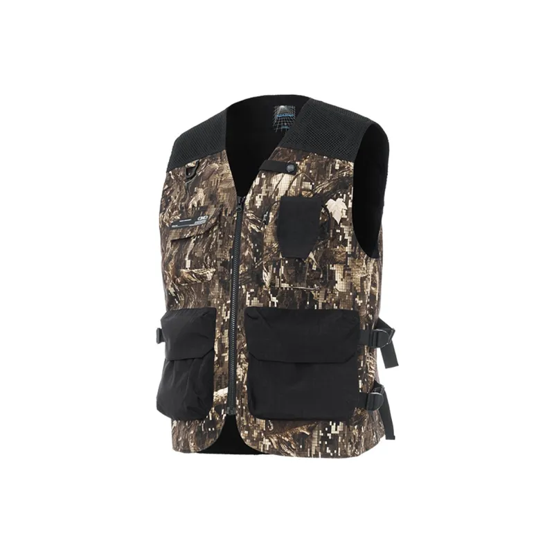 ENSHADOWER Vest Unisex Black With Camouflage-0