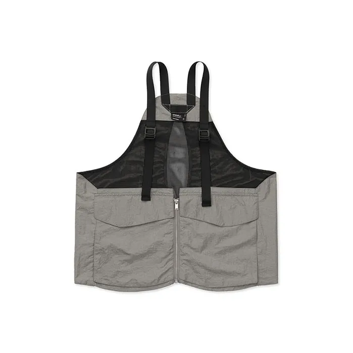 ROARINGWILD Vests Unisex Gray-0