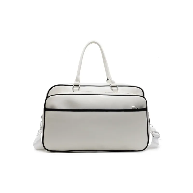 OUZIHUANG PU Travel Bag Women's Multicolor-5