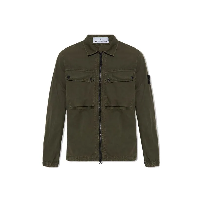 STONE ISLAND FW23 Jacket Men's Olive Green-0