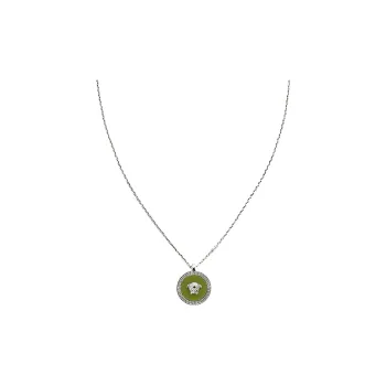 VERSACE Brass Necklaces Women's Green