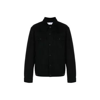 OFF-WHITE X Neen Embroidered Denim Jacket