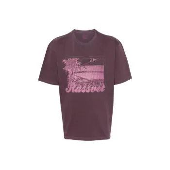 PACCBET T Shirts Men Purple