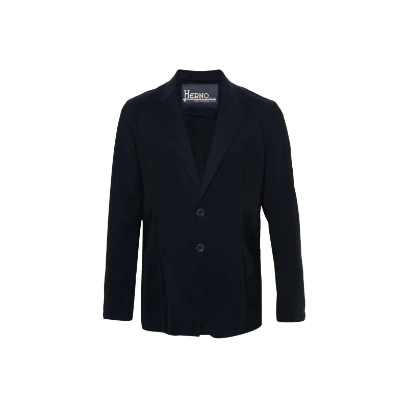 HERNO Single Breasted Blazer-0