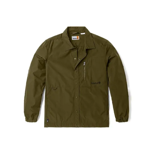 Timberland Jackets Coats Men's Dark Olive Green