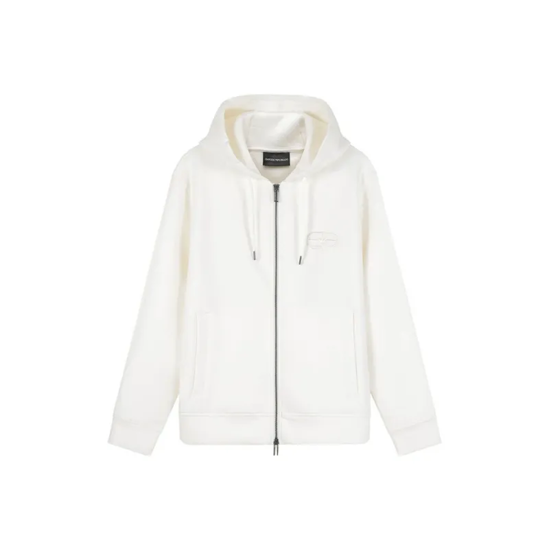 EMPORIO ARMANI SS23 Jackets Coats Men's Ecru-0