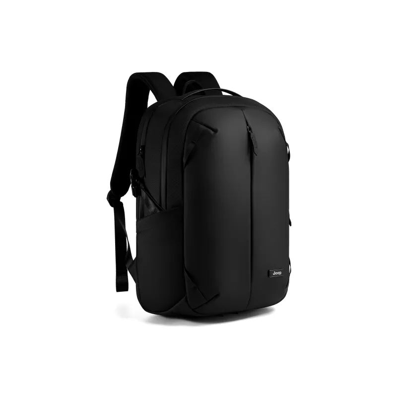 Jeep Polyester Backpack Laptop Bag Regular Men's Black-1