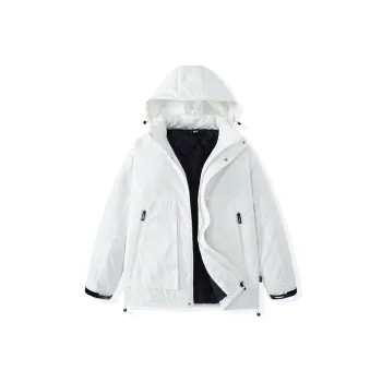 BRNR Thickened And Fleece-Lined Single-Layer Windbreaker Jacket Unisex