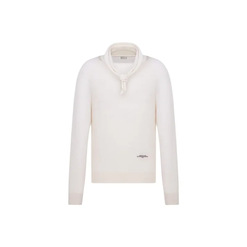 DIOR SS24 Cashmere Sweater Men's White-1